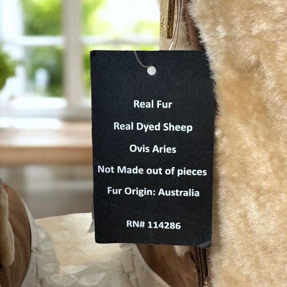 Aquatalia $525 Nelle Womens 7.5 Suede Shearling Waterproof Boots Italian Luxury - Picture 4 of 15